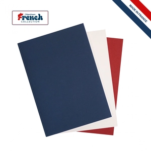 Carnet A5 slim fabrication France - 32 feuilles en papier blanc  personnalisable