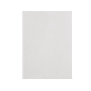 Carnet de notes A4 avec couverture carton recyclé - 160 pages ligné ivoire FSC 70g/m2 personnalisable
