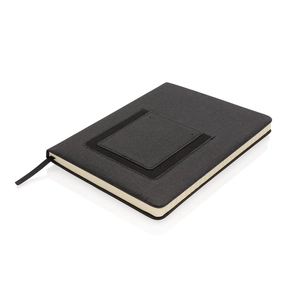 Carnet de notes A5 - cahier avec pochette téléphone personnalisable