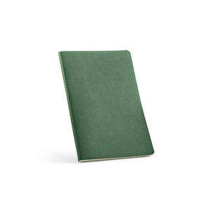 Carnet de notes A5 couverture en carton recyclé - 160 pages ivoires lignées FSC 70g/m2 personnalisable