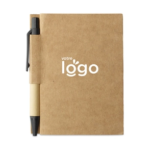 Carnet de notes A7 avec stylo - livraison Express 24/48h personnalisable