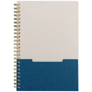 Carnet de poche FSC à reliure spirale verticale – A5 personnalisable