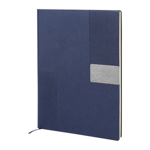 Carnet recouvert de PU recyclé personnalisable