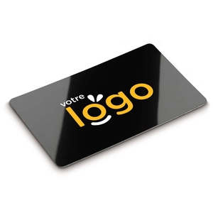 Carte type carte bancaire anti-RFID pour portefeuille personnalisable