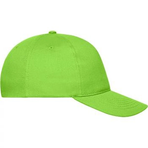 Casquette 5 panneaux 100% coton BIO, certifiée OEKOTEX personnalisable