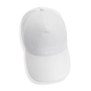 Casquette 5 panneaux en coton recyclé 190gr - traceur AWARE personnalisable