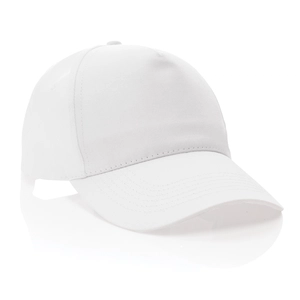 Casquette 5 panneaux en coton recyclé 190gr - traceur AWARE personnalisable