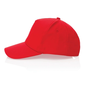 Casquette 5 panneaux en coton recyclé 190gr - traceur AWARE personnalisable