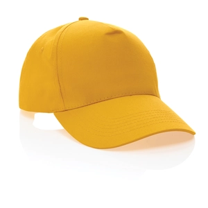 Casquette 5 panneaux en coton recyclé 190gr - traceur AWARE personnalisable