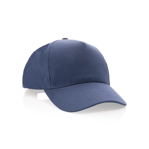 Casquette 5 panneaux en coton recyclé 190gr - traceur AWARE personnalisable