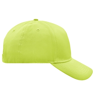 Casquette 5 panneaux OEKOTEX, fermeture velcro personnalisable