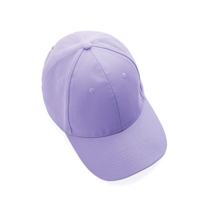 Casquette 6 panneaux en coton recyclé 280gr - traceur AWARE personnalisable