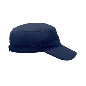 Casquette militaire en coton brossé 260gr/m² avec bande de transpiration personnalisable