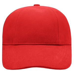 Casquette unie 6 panneaux - visière préformée personnalisable