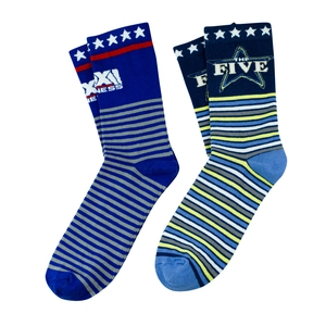 Chaussettes de ville 100% sur-mesure - chaussette tennis 100% personnalisable personnalisable