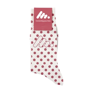 Chaussettes tricotées en coton, polyamide et lycra personnalisable