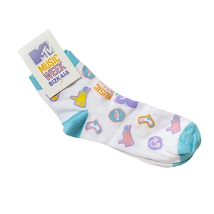 Chaussettes trois-quarts 100% personnalisable - chausette de sport fullprint personnalisable