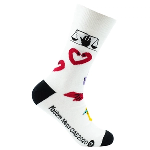 Chaussettes upcyclées 100% personnalisable - chaussettes durables personnalisable