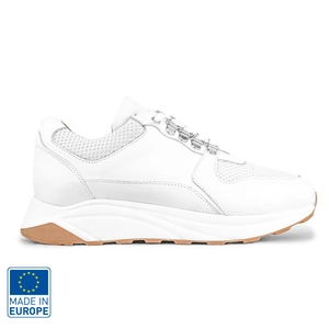 Chaussure Homme en cuir avec lacets en coton ciré - Made In Europe personnalisable