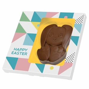 Chocolat bunny 40 g - choix du chocolat personnalisable