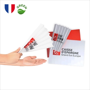 Clap de supporter en carton 100% personnalisable - Fabrication France personnalisable