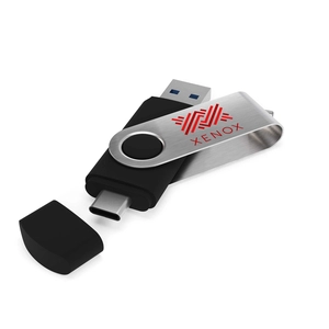 Clé USB Type-C et standard twister 3.0 personnalisable