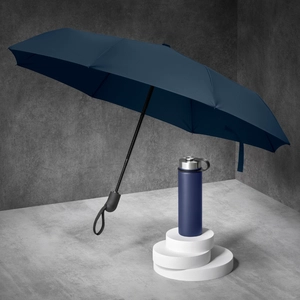 Coffret personnalisable avec mug isotherme 650 ml et parapluie automatique personnalisable