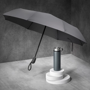 Coffret personnalisable avec mug isotherme 650 ml et parapluie automatique personnalisable