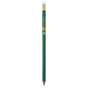 Crayon avec gomme 100% recyclable personnalisable