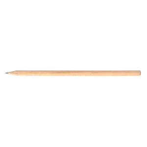 Crayon en bois français 17,6cm, rond tête pastillée personnalisable