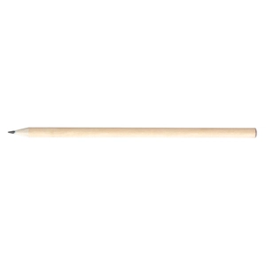 Crayon en bois français peuplier 17,6cm, rond tête pastillée personnalisable