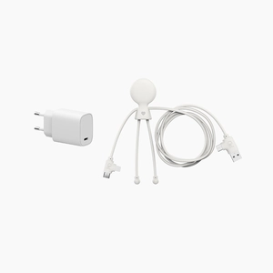 Duo multicâble avec adaptateur 60W XOOPAR - chargement rapide personnalisable