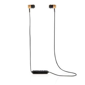 Ecouteurs Bluetooth 5.0 en bambou personnalisable