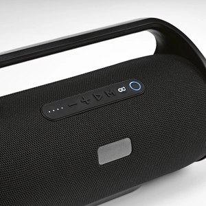 Enceinte bluetooth 40W étanche IPX5 - Enceinte sans fil en plastisque recyclé personnalisable