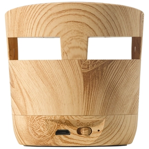 Enceinte en Bois 3W avec chargeur induction 5W personnalisable