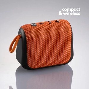 Enceinte sans fil compact - avec boucle en tissu pour le transport personnalisable