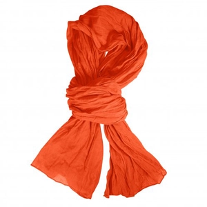 Foulard en coton LAWRENCE - avec pochon personnalisable