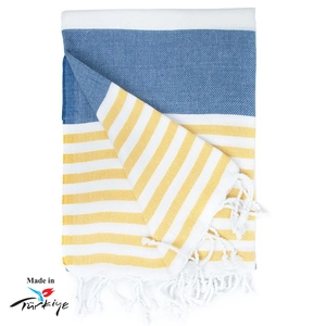 Fouta 100 x 180 cm en coton 270gr - Fabrication Europe personnalisable