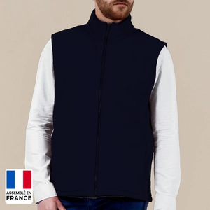 Gilet polaire Unisexe 100% polyester - assemblé en france personnalisable