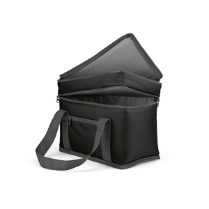 Glacière 10 litres en RPET 600D avec double compartiment - poche frontale personnalisable