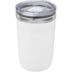 Gobelet en verre 420 ml avec revêtement en plastique recyclé personnalisable