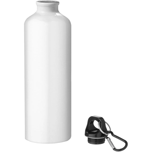 Gourde alu 770 ml avec mousqueton - gourde ultra légère personnalisable