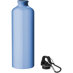 Gourde alu 770 ml avec mousqueton - gourde ultra légère personnalisable