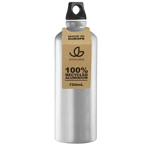 Gourde aluminium 100% recyclé 750ml - fabrication Europe personnalisable