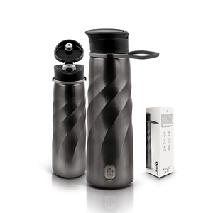 Gourde de sport luxe en inox sans BPA - simple paroi haute qualité personnalisable