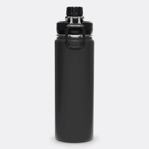 Gourde double paroi en inox 600 ml - avec bouchon sécurisé personnalisable