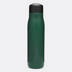 Gourde isotherme 500 ml en inox avec dragonne décorative personnalisable