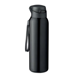 Gourde isotherme 580 ml avec paille et embout intégré personnalisable