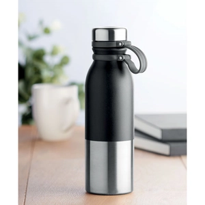 Gourde isotherme 600 ml avec finition poudrée - Double paroi personnalisable