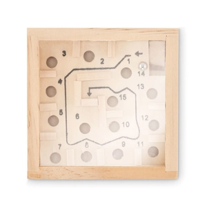 Jeu de labyrinthe en bois de pin personnalisable